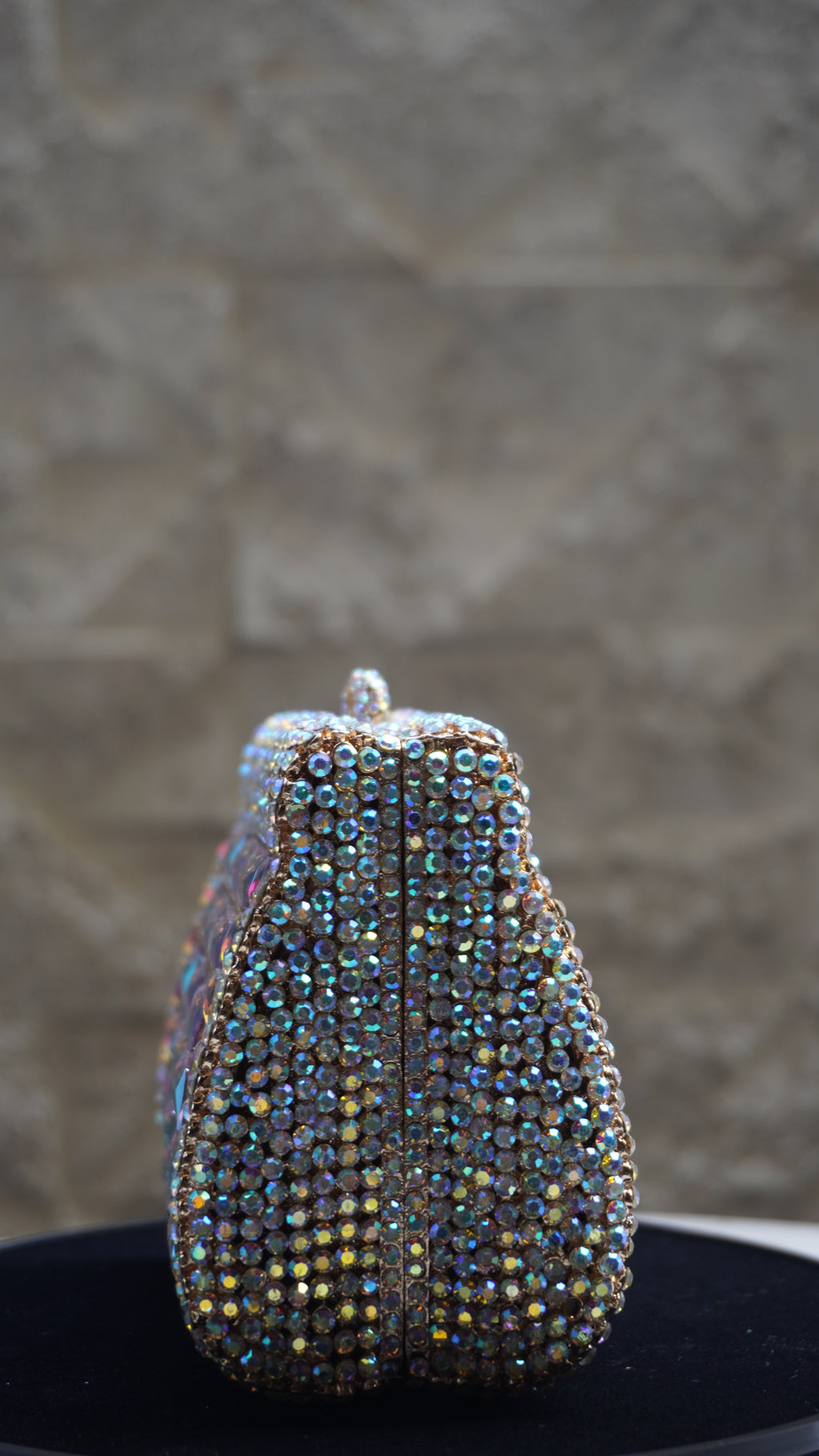 HER LABEL Multicolour Crystal Clutch additional view
