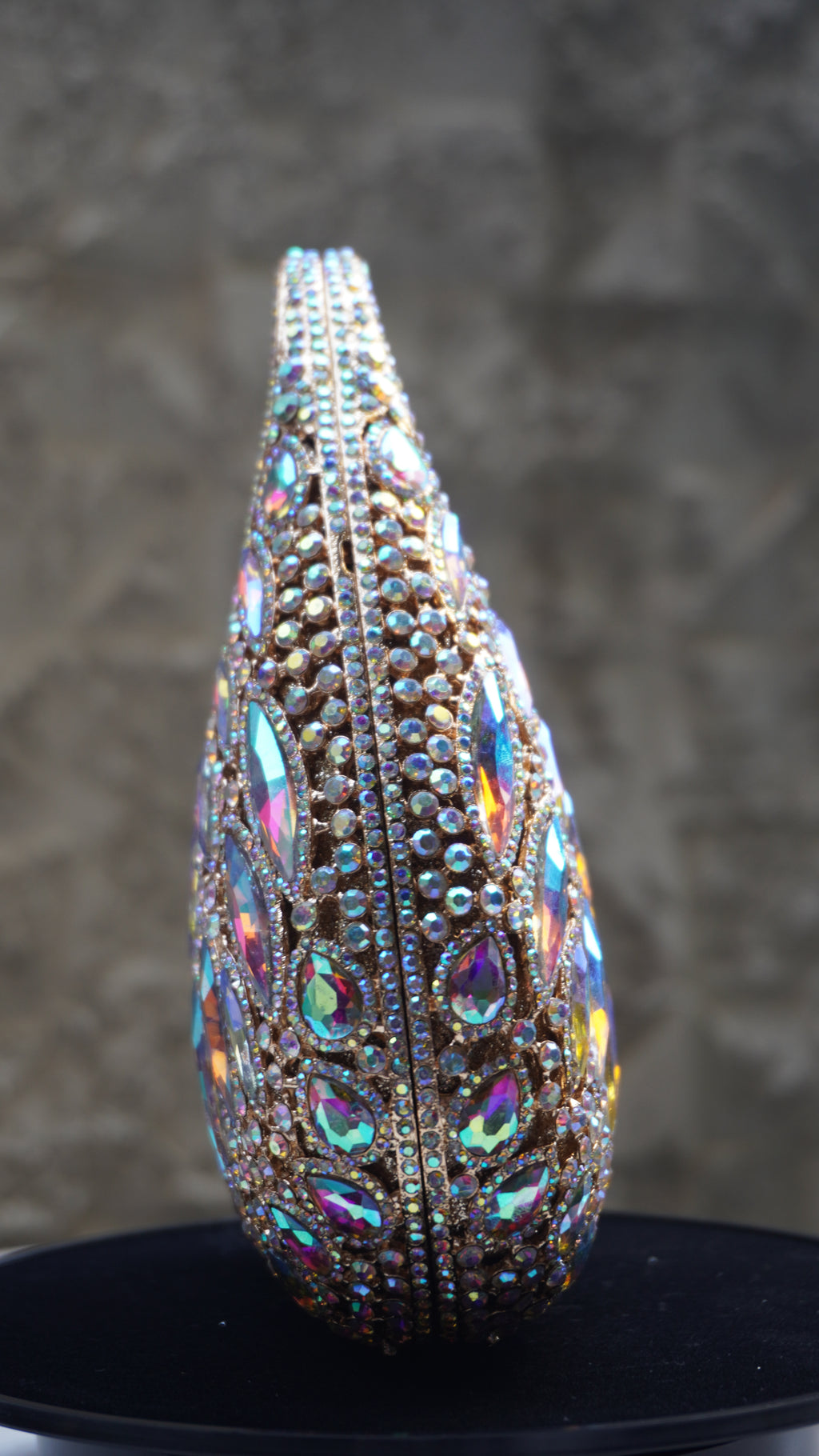 HER LABEL Multicolour Crystal Top Handle Handbag additional angled view